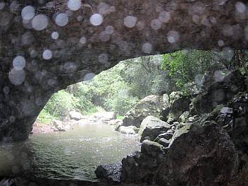 Natural Bridge - Inside Cave (4 Jan 2007)